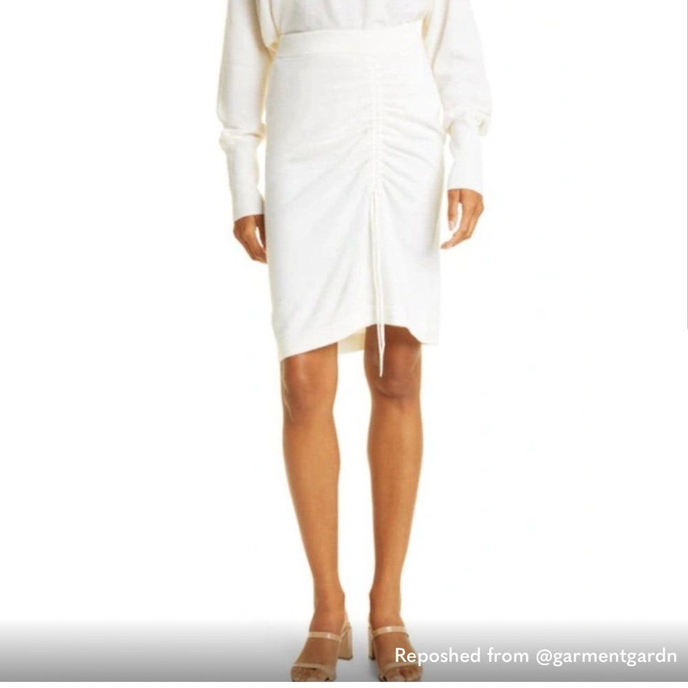 Milly cashmere blend skirt